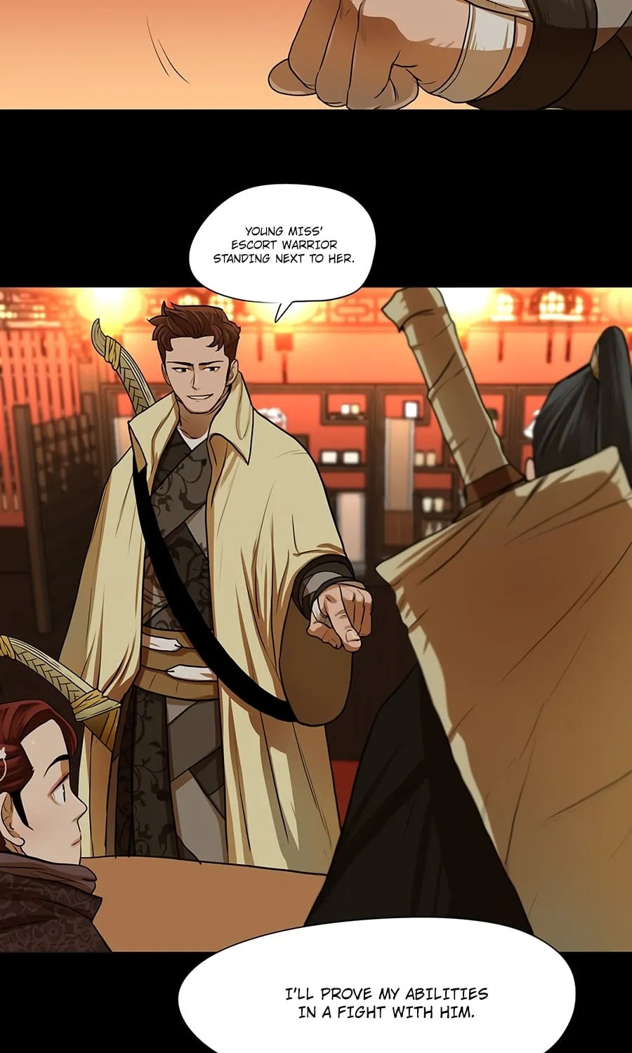 Read Escort Warrior chapter 15 image 9 on Lezhin