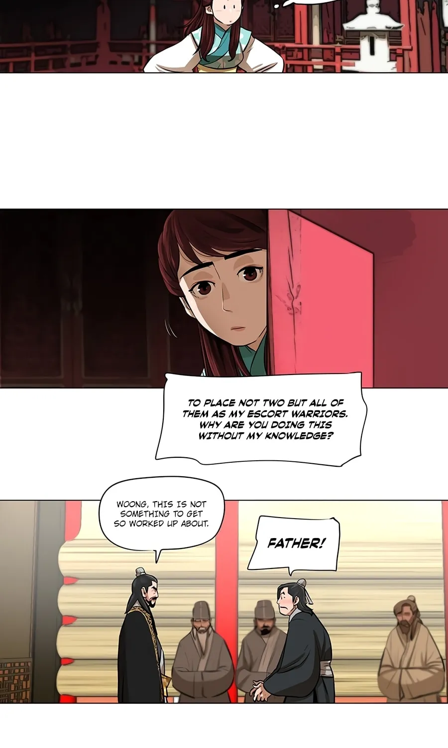 Read Escort Warrior chapter 17 image 4 on Lezhin