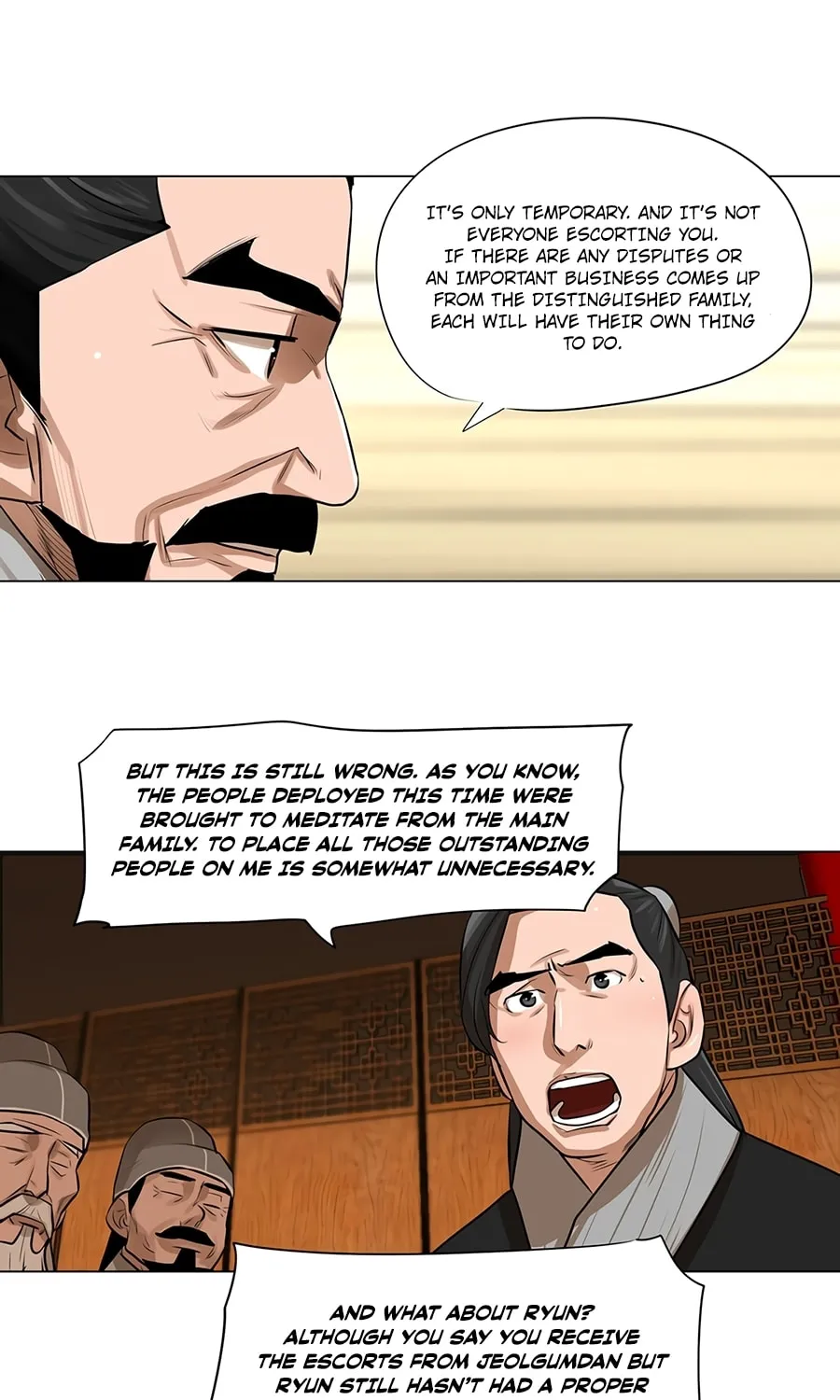 Read Escort Warrior chapter 17 image 5 on Lezhin