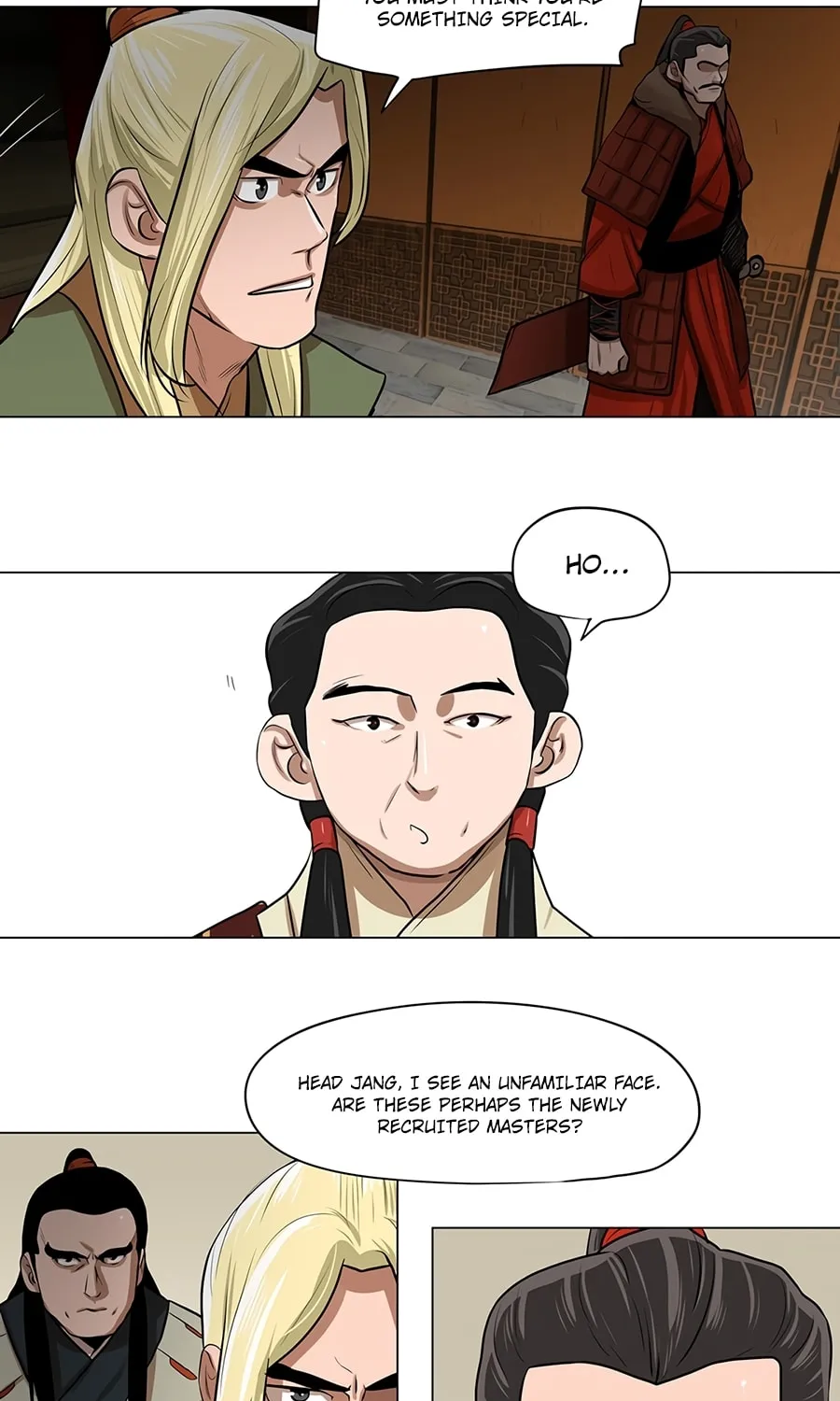 Read Escort Warrior chapter 18 image 19 on Lezhin