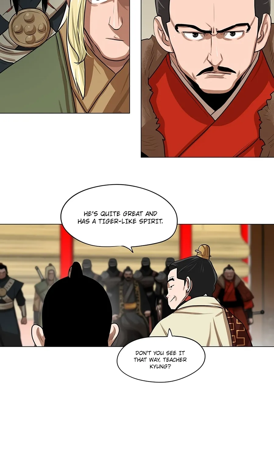 Read Escort Warrior chapter 18 image 20 on Lezhin