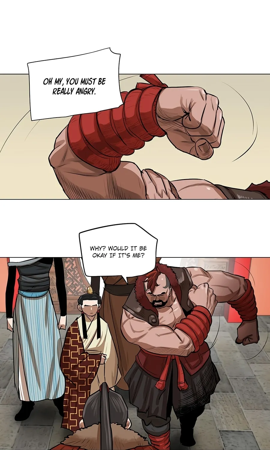 Read Escort Warrior chapter 18 image 25 on Lezhin