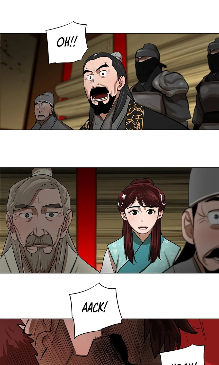 Read Escort Warrior chapter 19 image 8 on Lezhin
