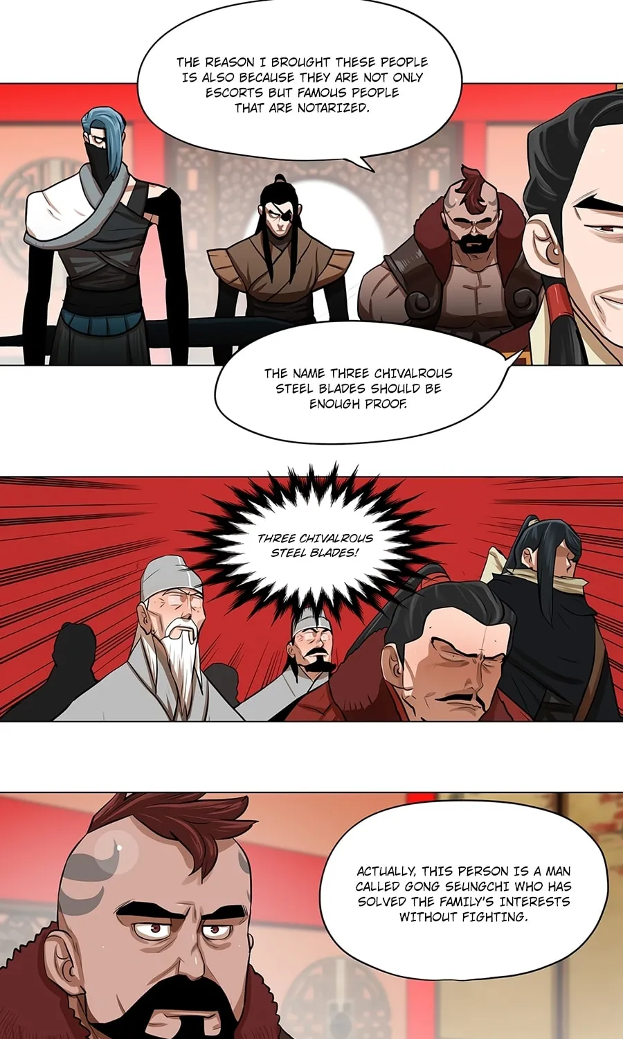 Read Escort Warrior chapter 20 image 18 on Lezhin