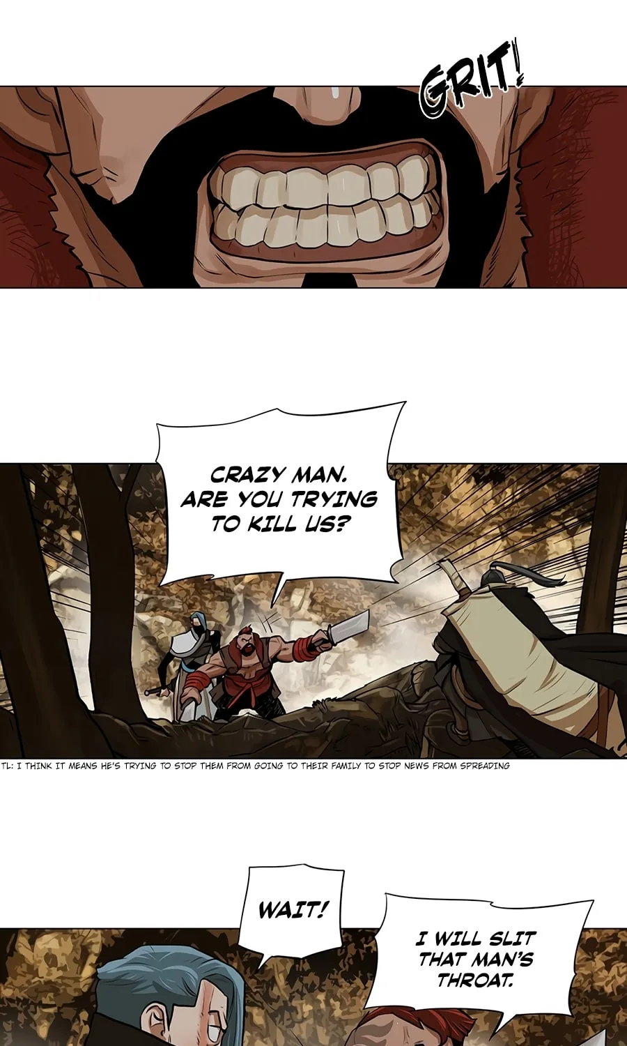 Read Escort Warrior chapter 22 image 8 on Lezhin