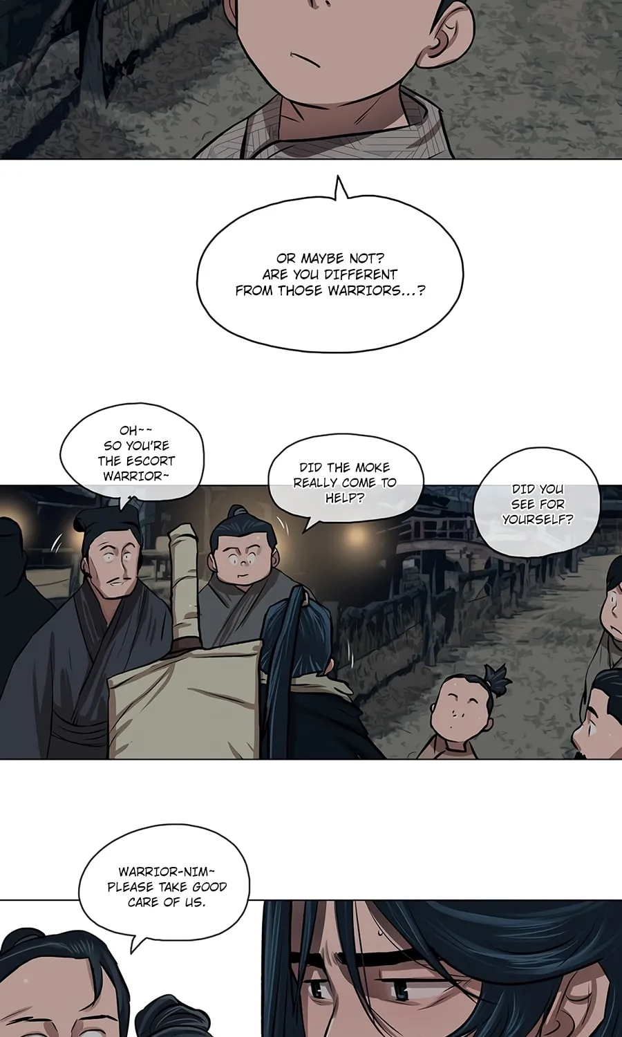 Read Escort Warrior chapter 23 image 54 on Lezhin