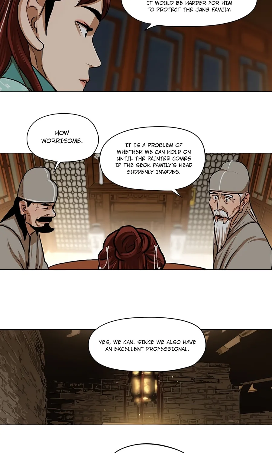 Read Escort Warrior chapter 24 image 12 on Lezhin