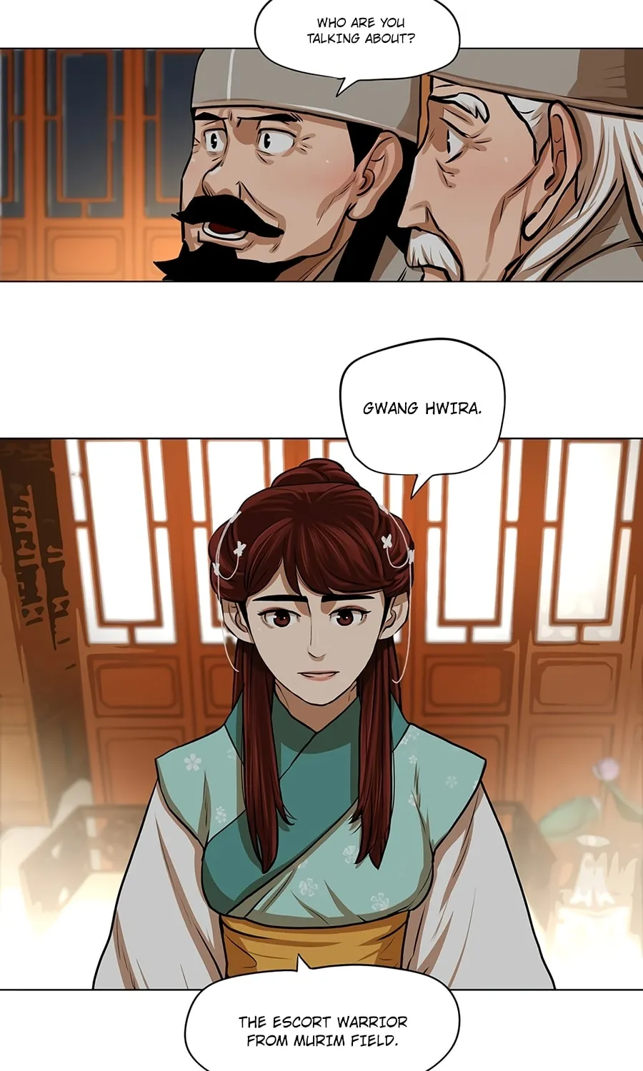 Read Escort Warrior chapter 24 image 13 on Lezhin