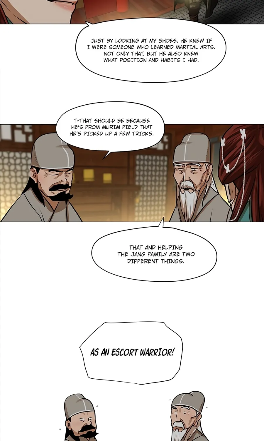Read Escort Warrior chapter 24 image 18 on Lezhin