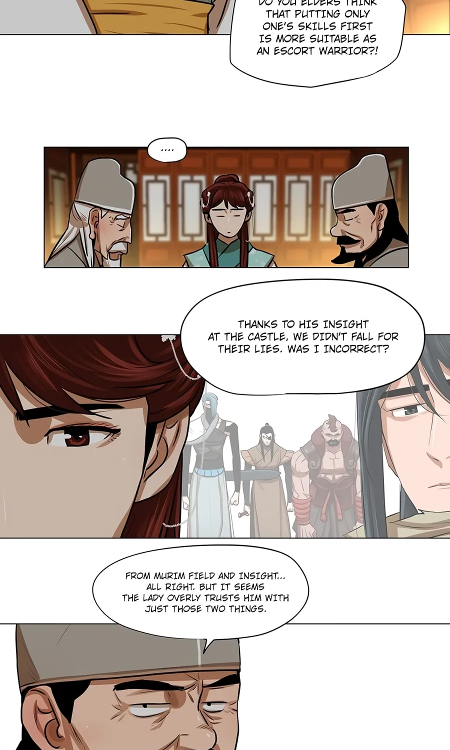 Read Escort Warrior chapter 24 image 20 on Lezhin