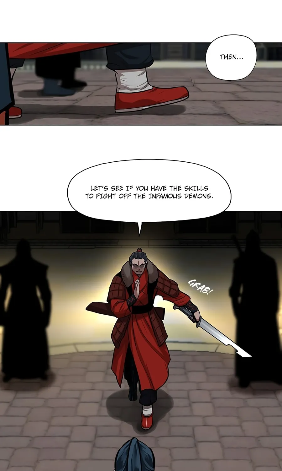 Read Escort Warrior chapter 25 image 8 on Lezhin