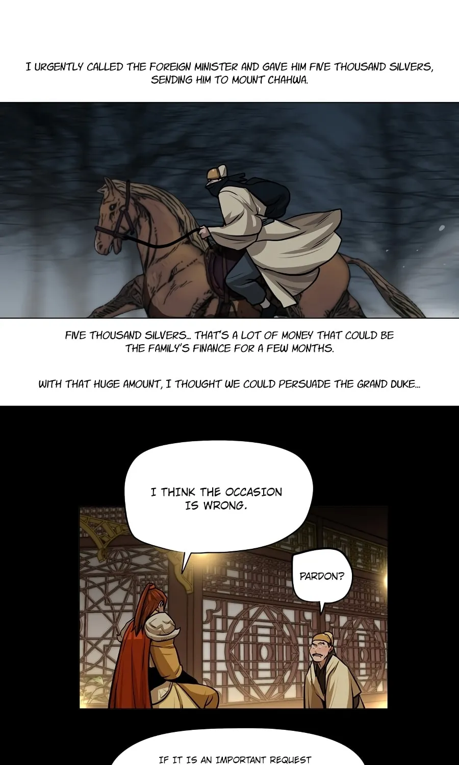 Read Escort Warrior chapter 26 image 11 on Lezhin