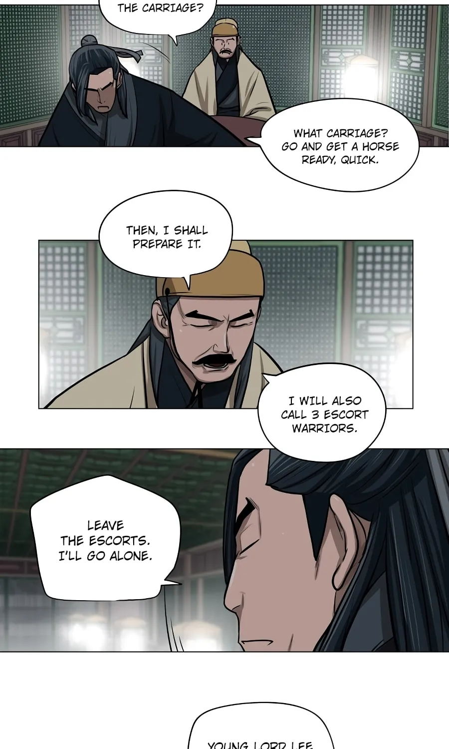 Read Escort Warrior chapter 26 image 16 on Lezhin
