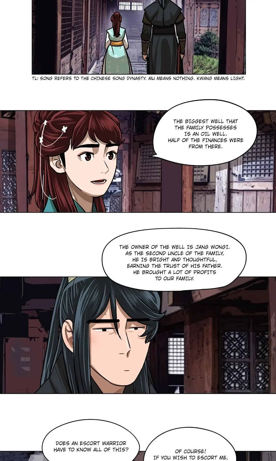 Read Escort Warrior chapter 26 image 25 on Lezhin