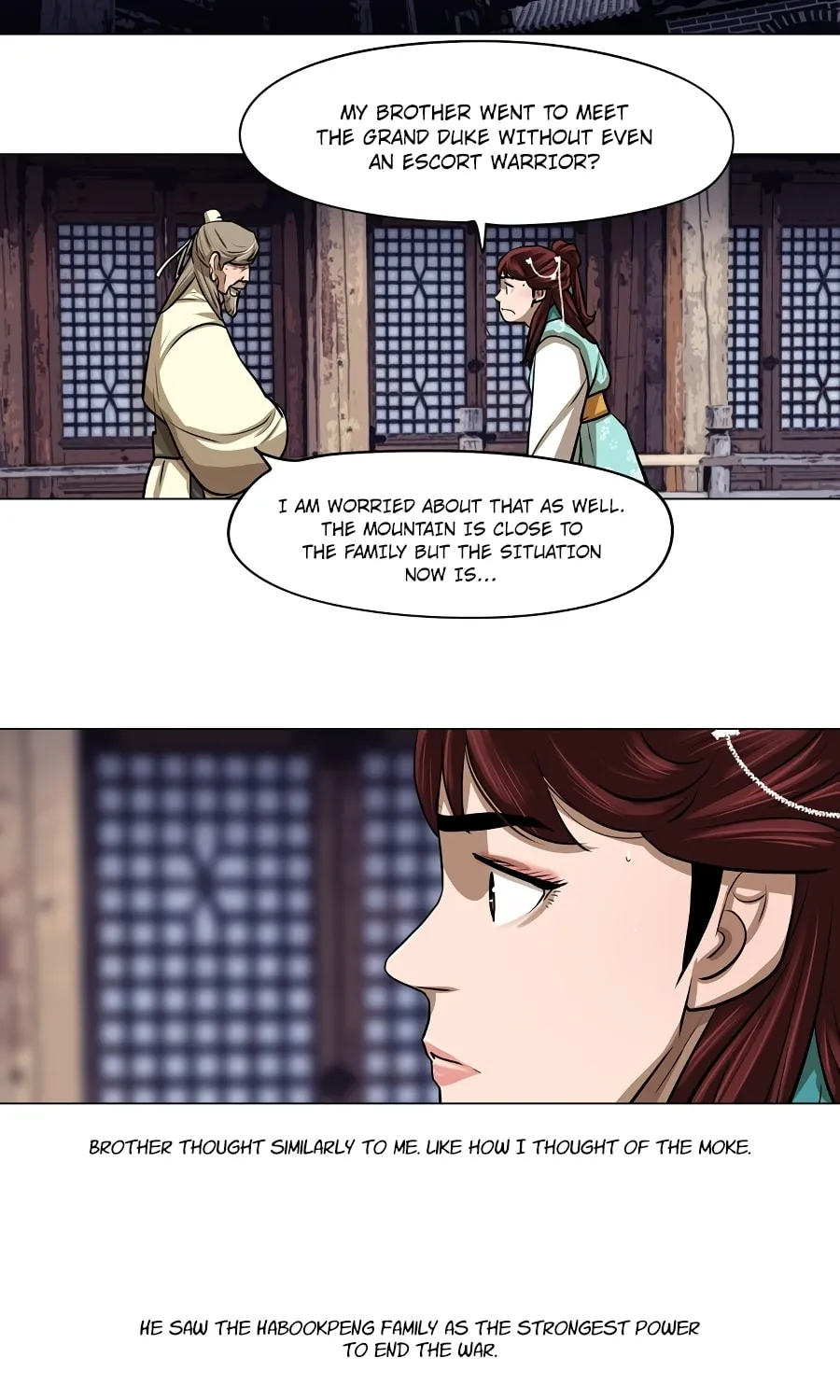 Read Escort Warrior chapter 26 image 52 on Lezhin
