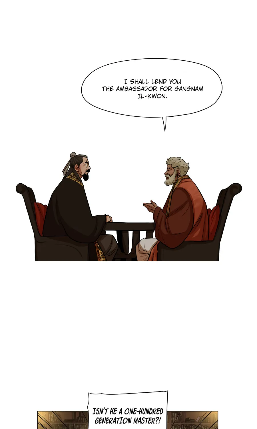 Read Escort Warrior chapter 27 image 35 on Lezhin