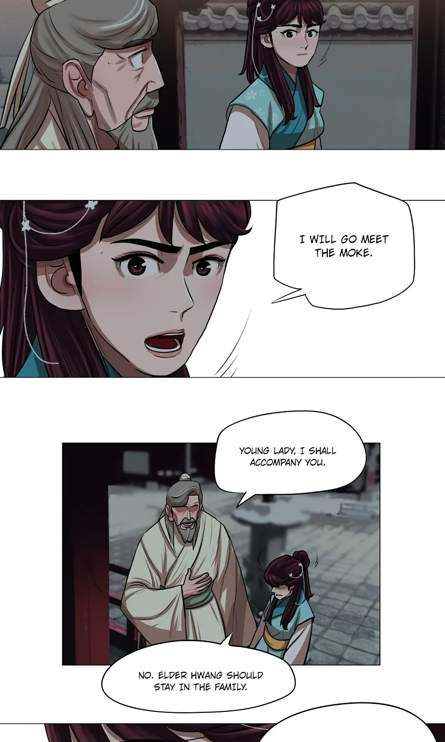 Read Escort Warrior chapter 27 image 4 on Lezhin