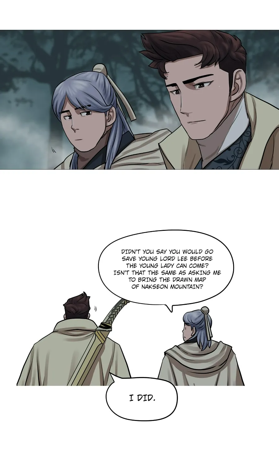 Read Escort Warrior chapter 28 image 32 on Lezhin