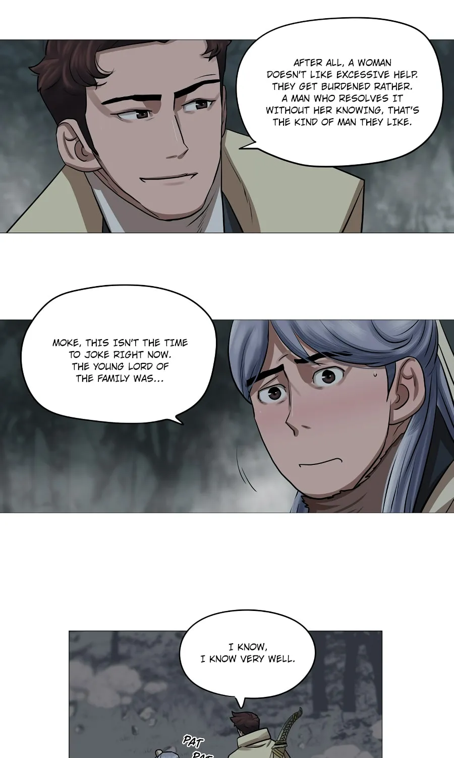 Read Escort Warrior chapter 28 image 35 on Lezhin