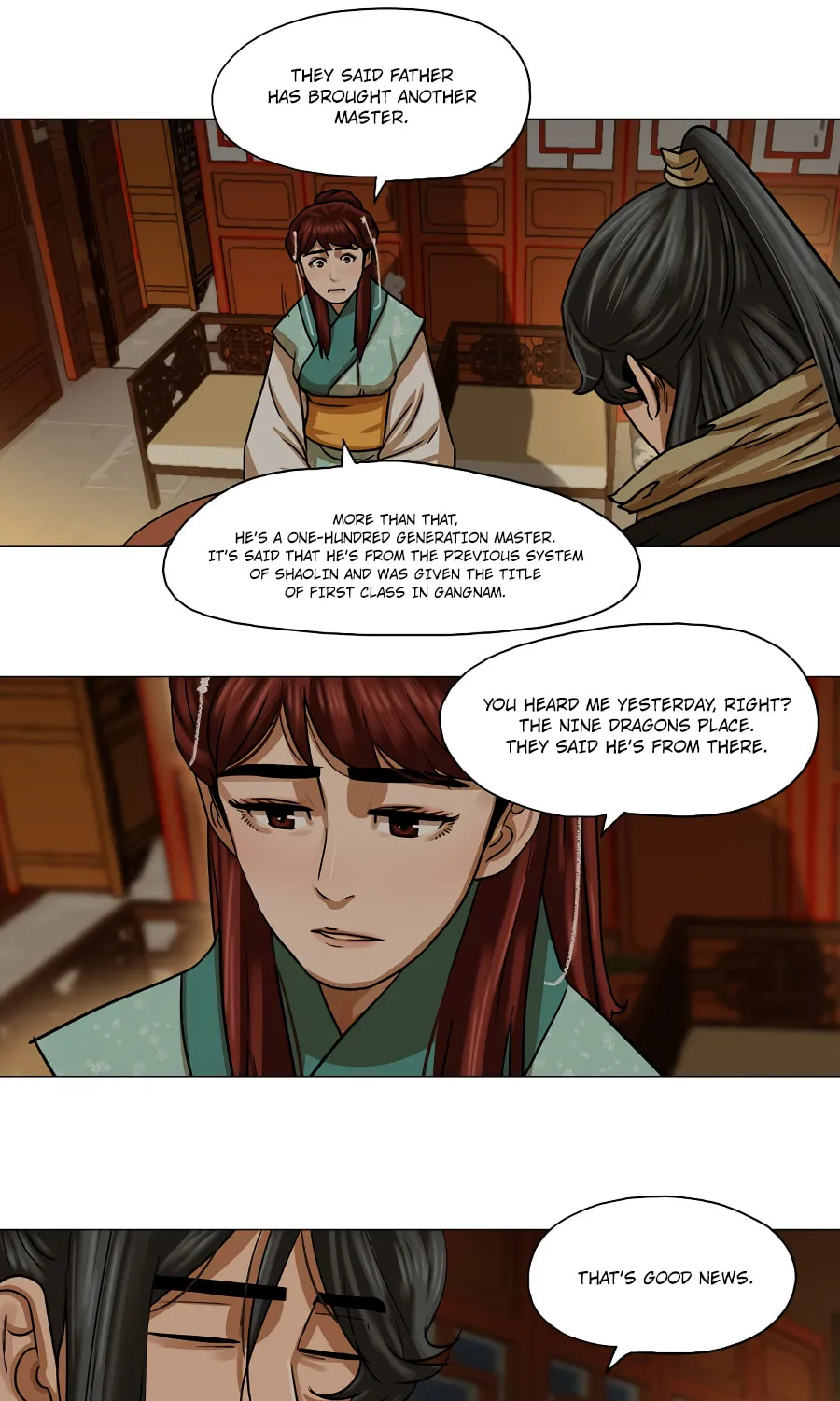 Read Escort Warrior chapter 29 image 19 on Lezhin
