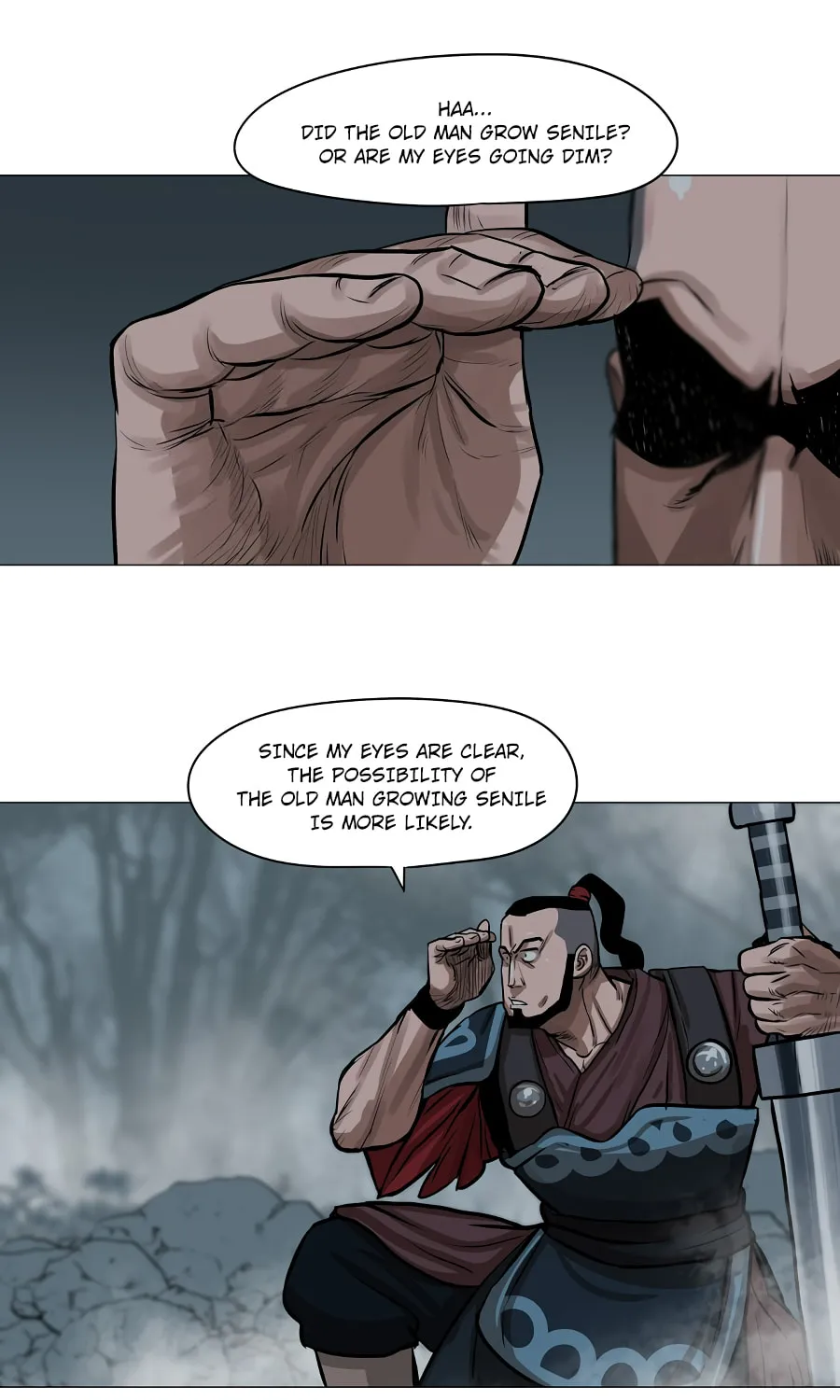 Read Escort Warrior chapter 30 image 35 on Lezhin
