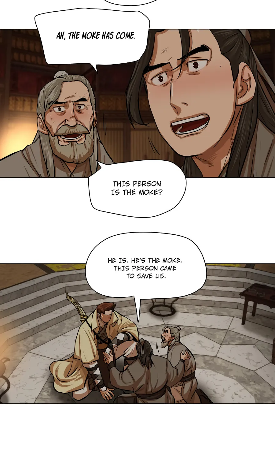 Read Escort Warrior chapter 32 image 54 on Lezhin