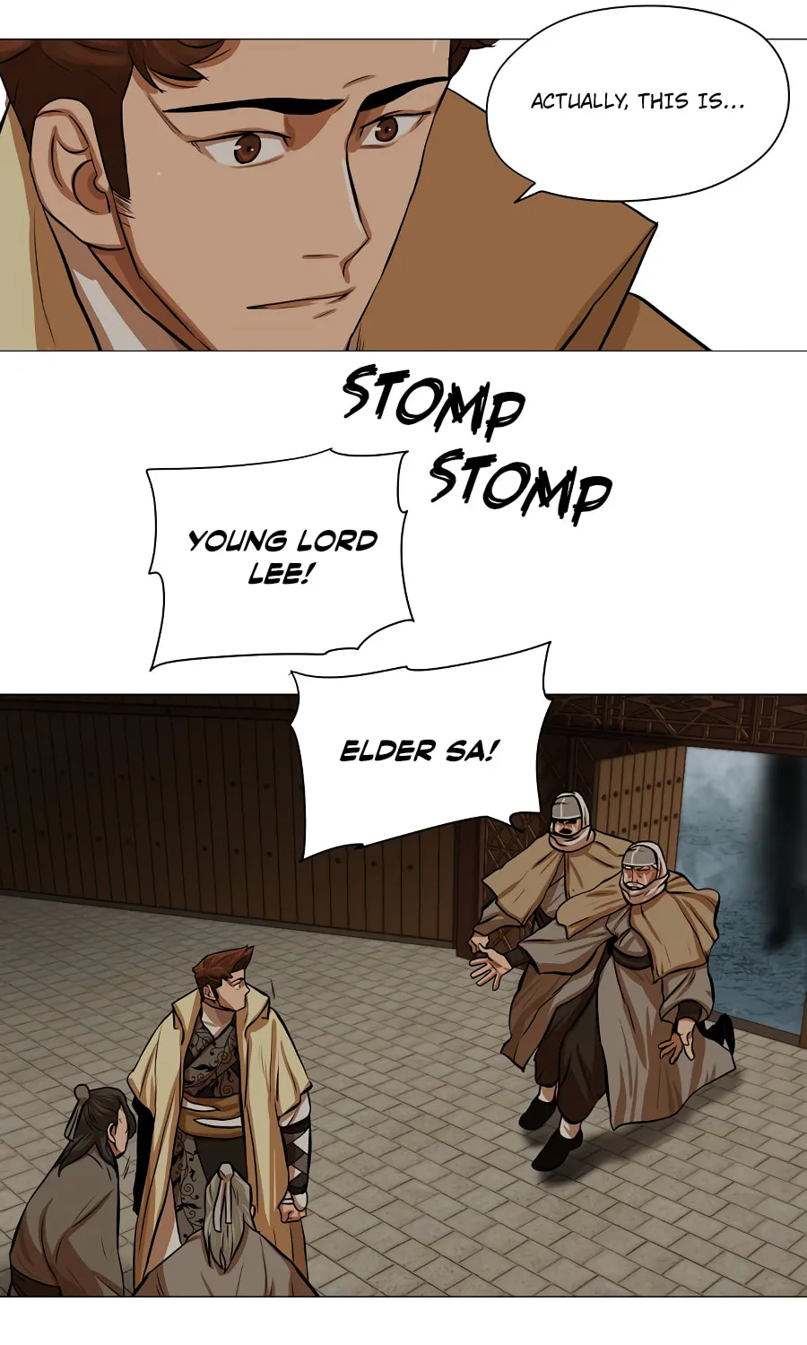 Read Escort Warrior chapter 32 image 56 on Lezhin