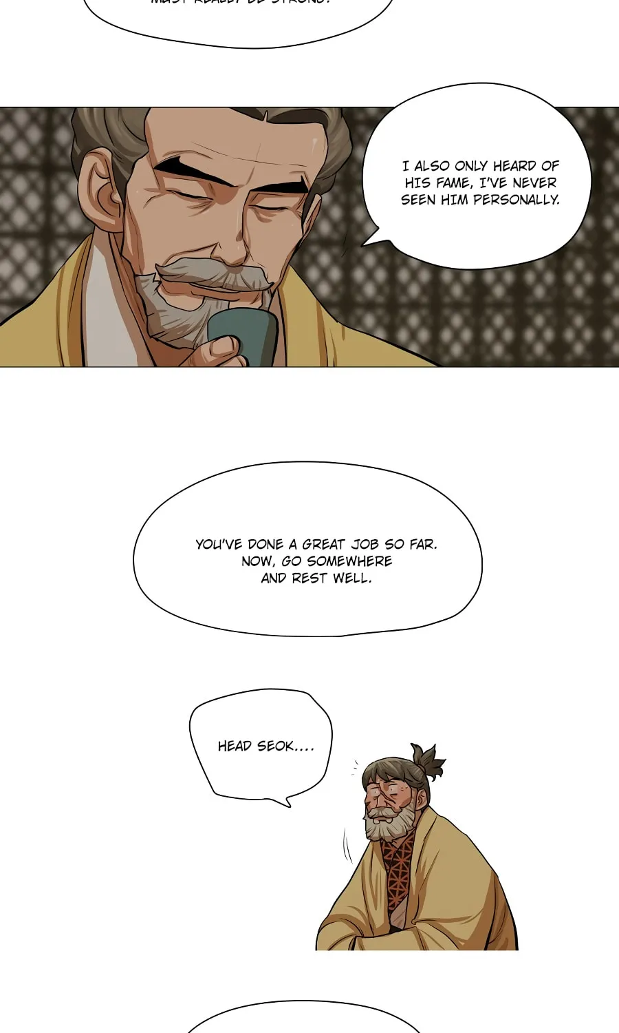 Read Escort Warrior chapter 33 image 32 on Lezhin