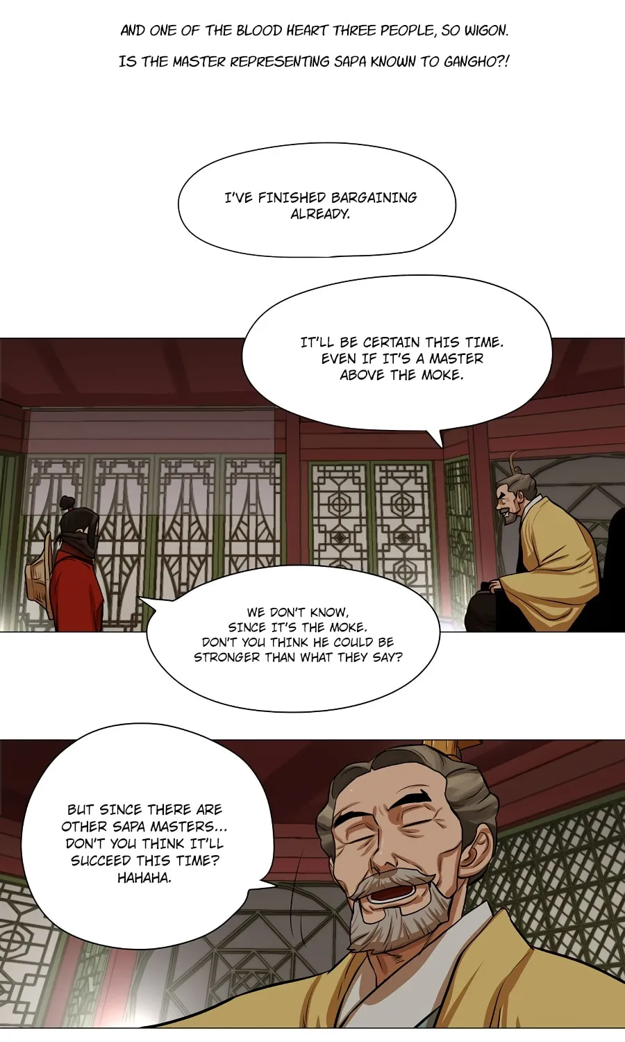 Read Escort Warrior chapter 33 image 52 on Lezhin