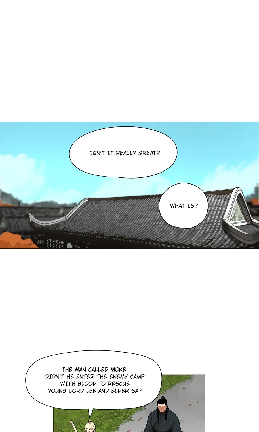 Read Escort Warrior chapter 33 image 8 on Lezhin