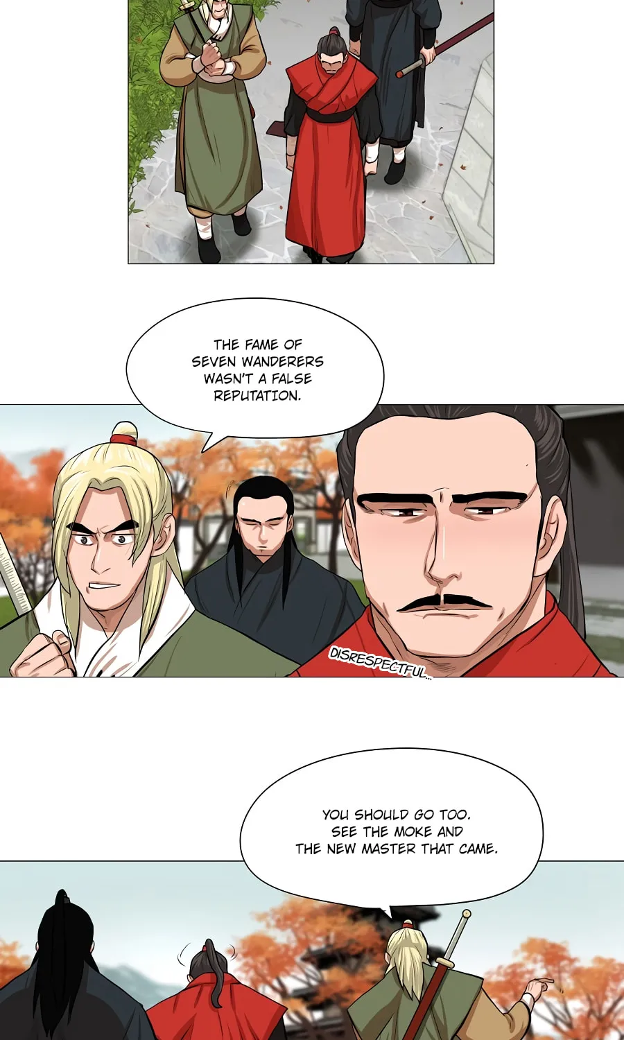 Read Escort Warrior chapter 33 image 9 on Lezhin
