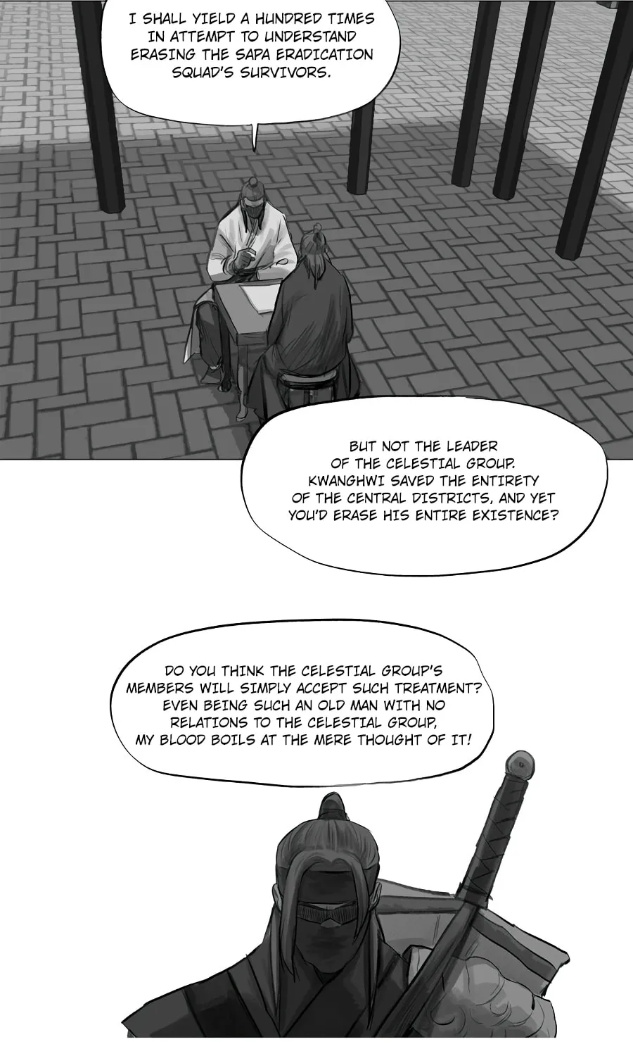Read Escort Warrior chapter 34 image 14 on Lezhin