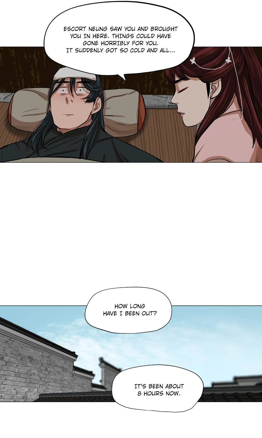 Read Escort Warrior chapter 34 image 50 on Lezhin