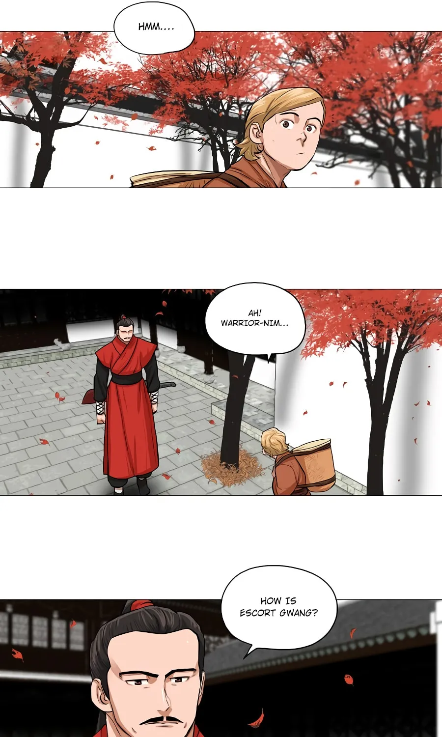 Read Escort Warrior chapter 35 image 30 on Lezhin