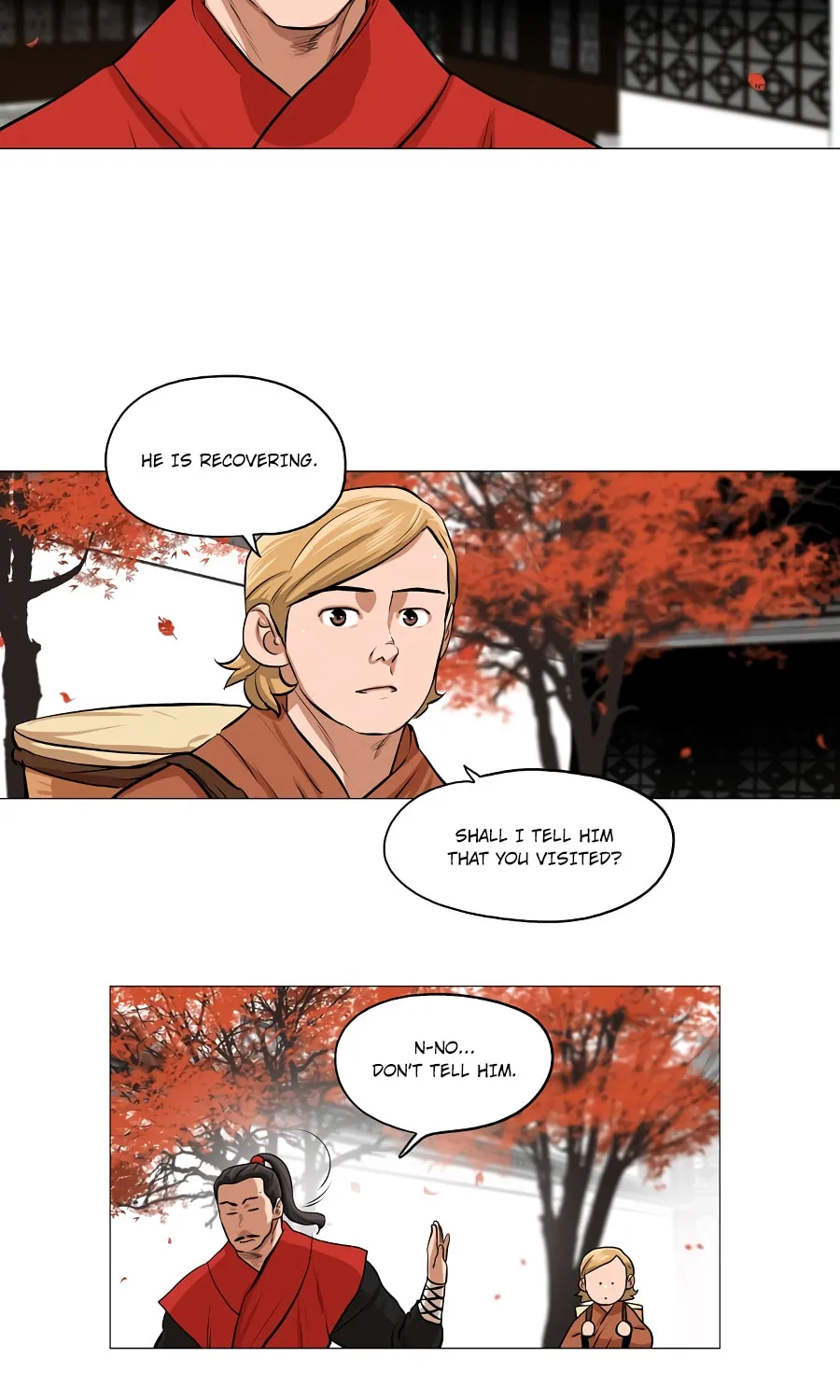 Read Escort Warrior chapter 35 image 31 on Lezhin