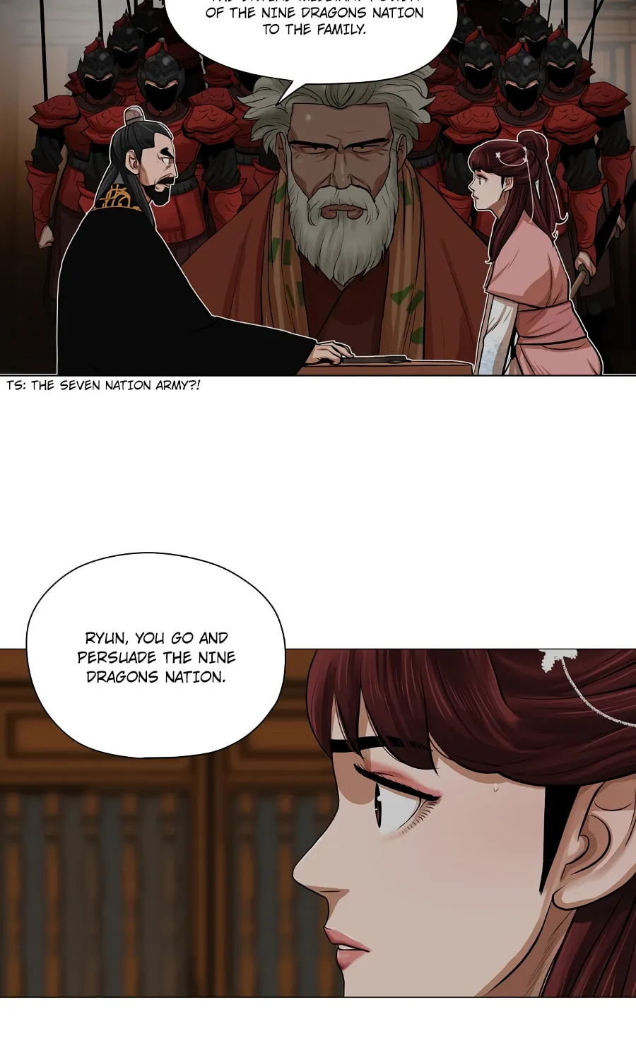 Read Escort Warrior chapter 35 image 55 on Lezhin