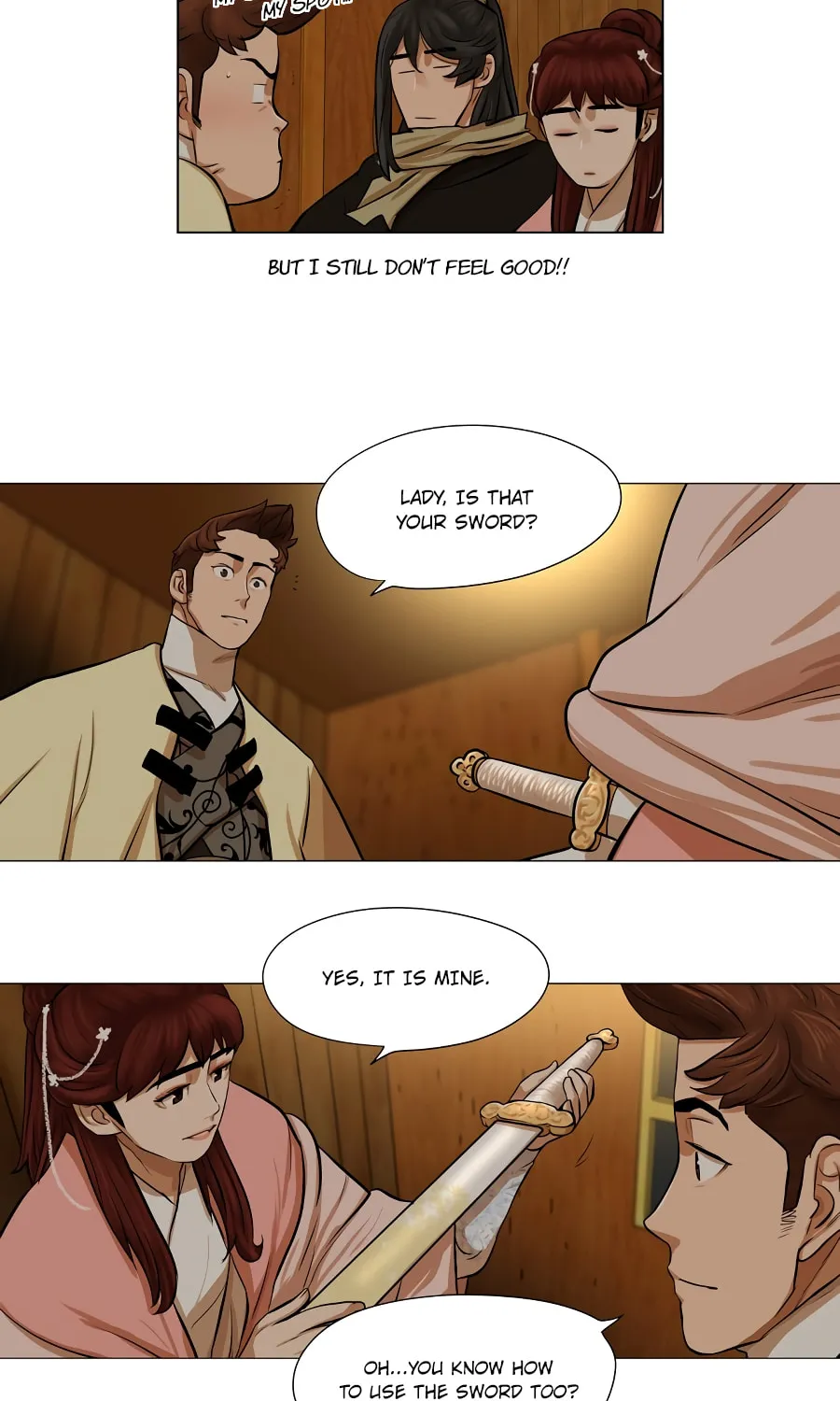 Read Escort Warrior chapter 36 image 20 on Lezhin