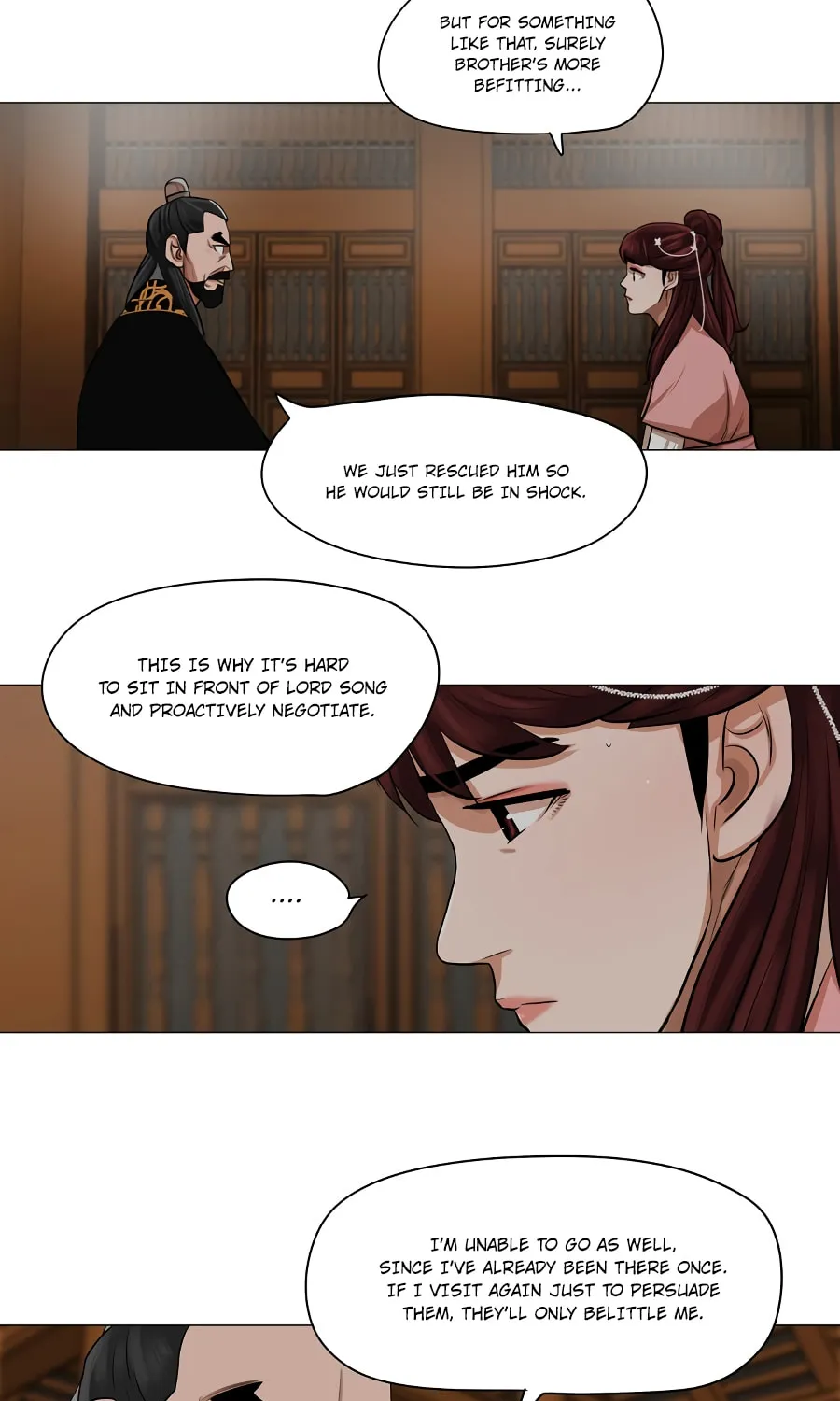 Read Escort Warrior chapter 36 image 6 on Lezhin
