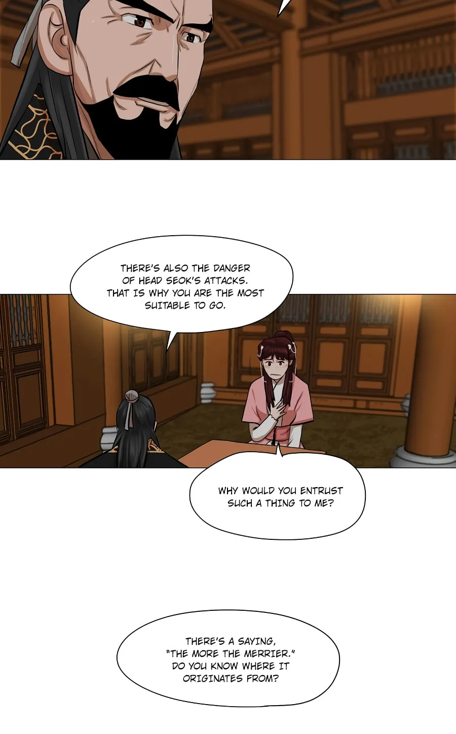 Read Escort Warrior chapter 36 image 7 on Lezhin