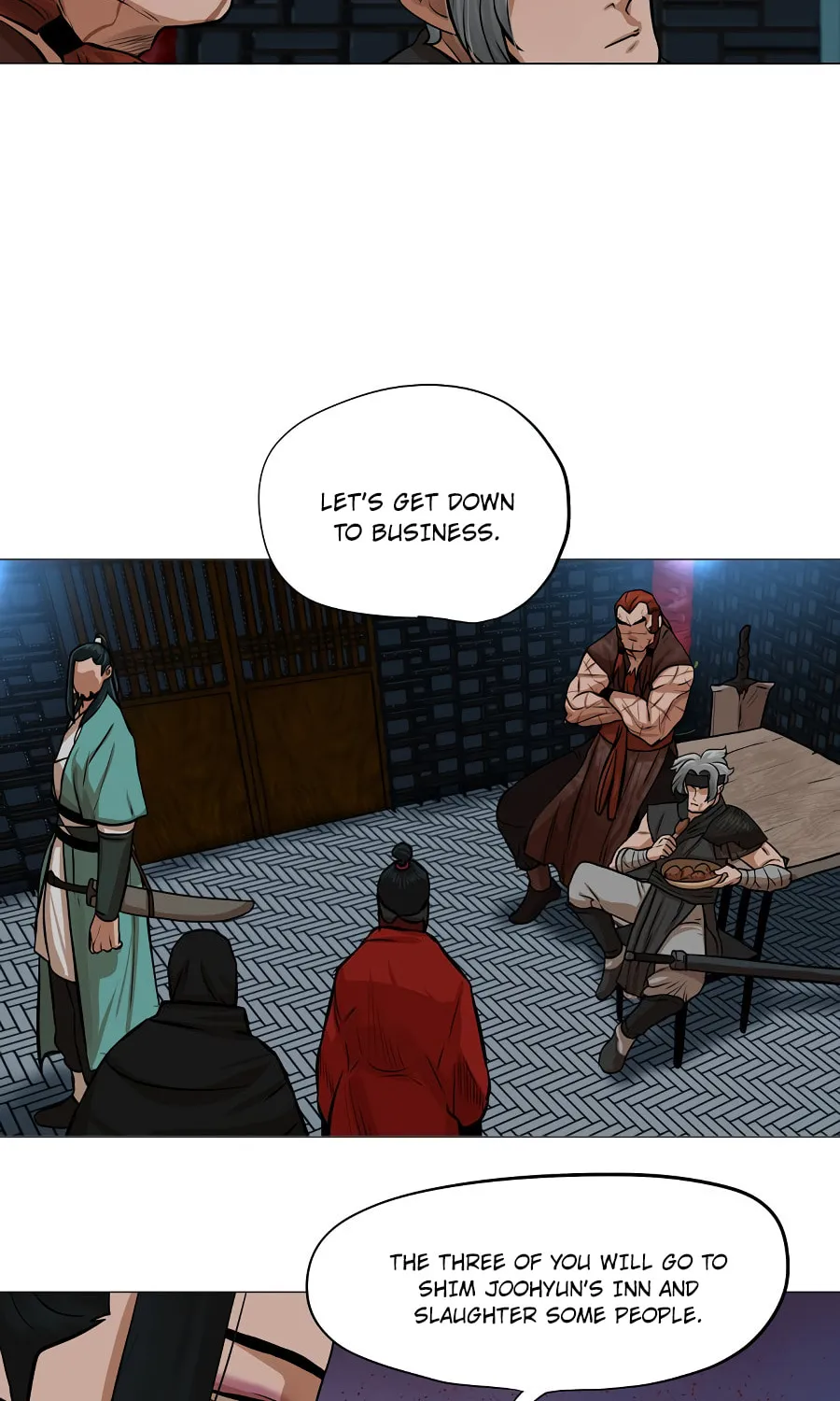 Read Escort Warrior chapter 37 image 11 on Lezhin