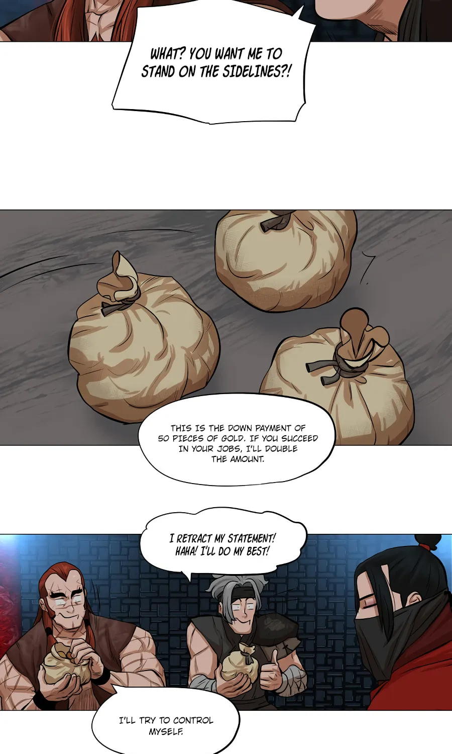 Read Escort Warrior chapter 37 image 14 on Lezhin