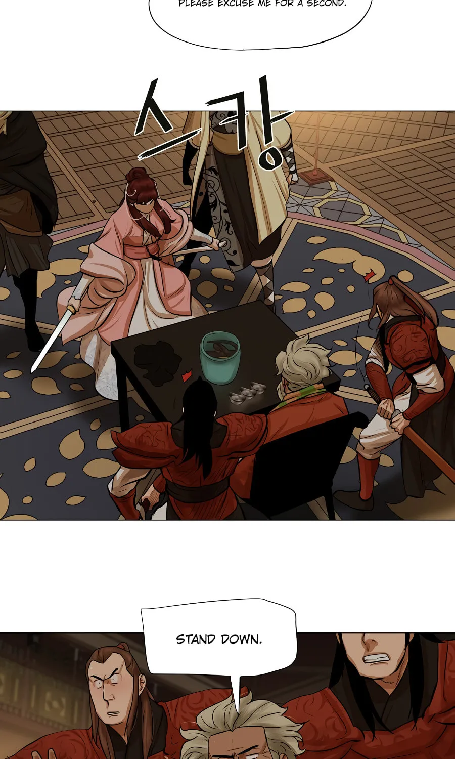Read Escort Warrior chapter 37 image 35 on Lezhin
