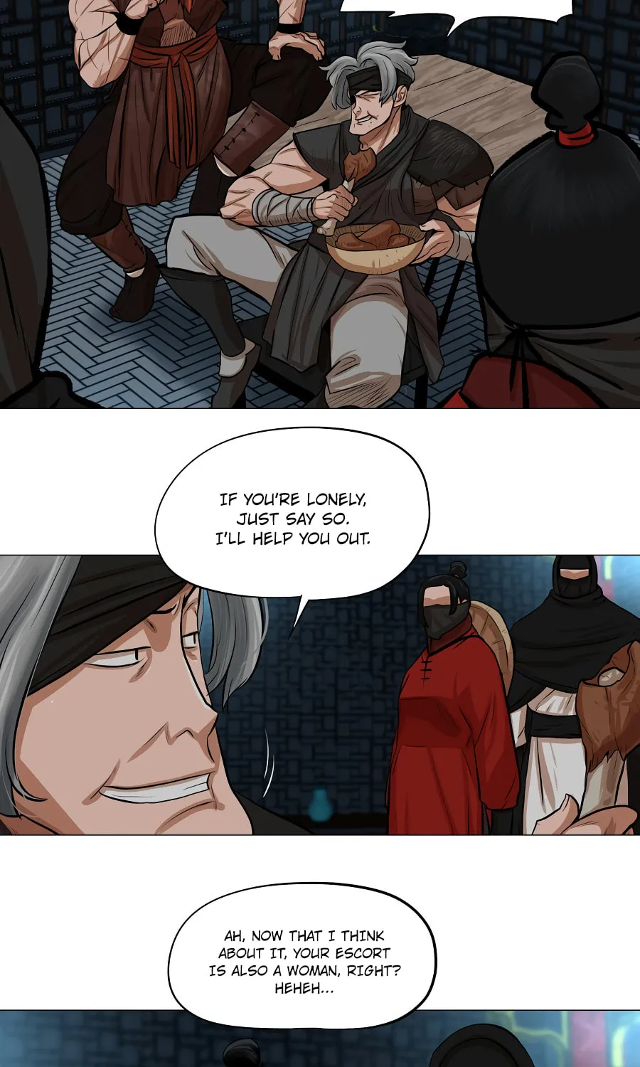 Read Escort Warrior chapter 37 image 4 on Lezhin