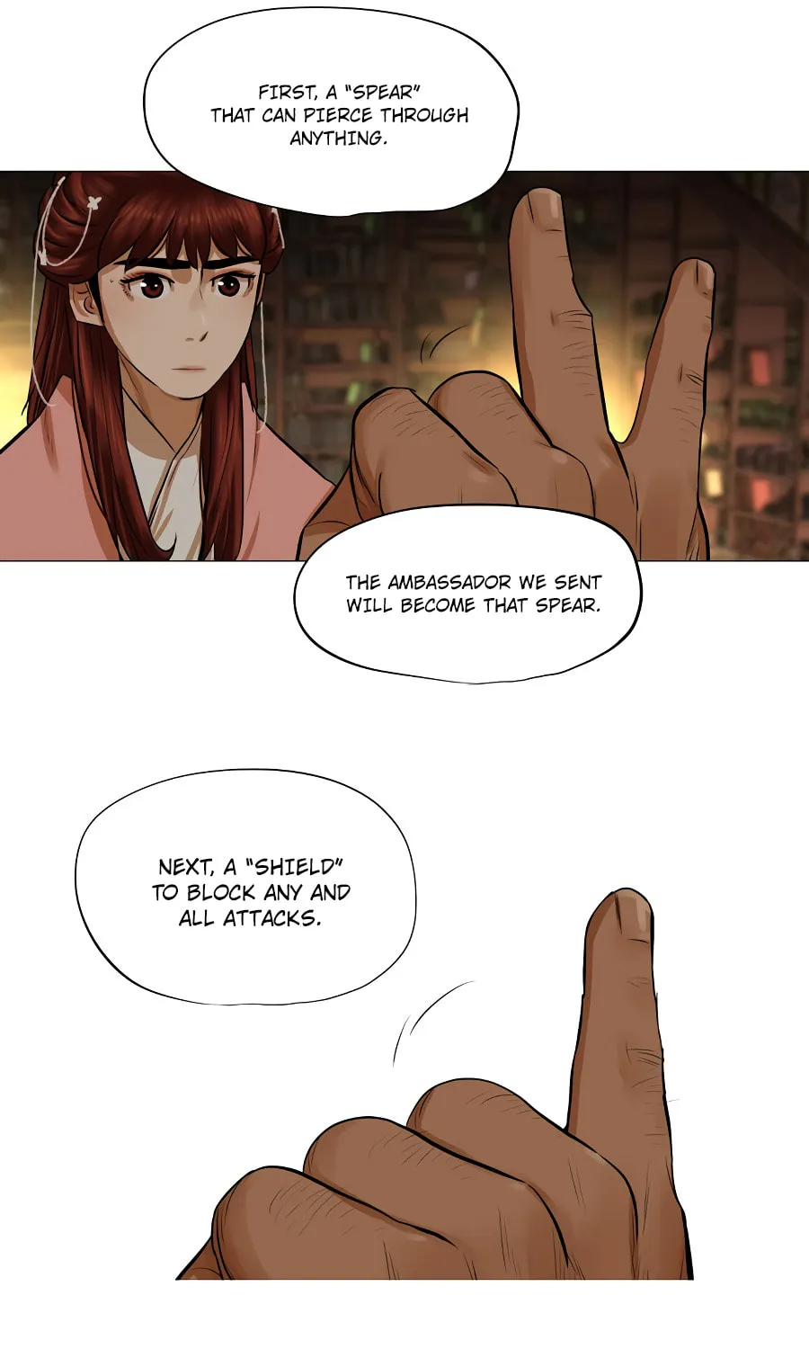 Read Escort Warrior chapter 38 image 10 on Lezhin