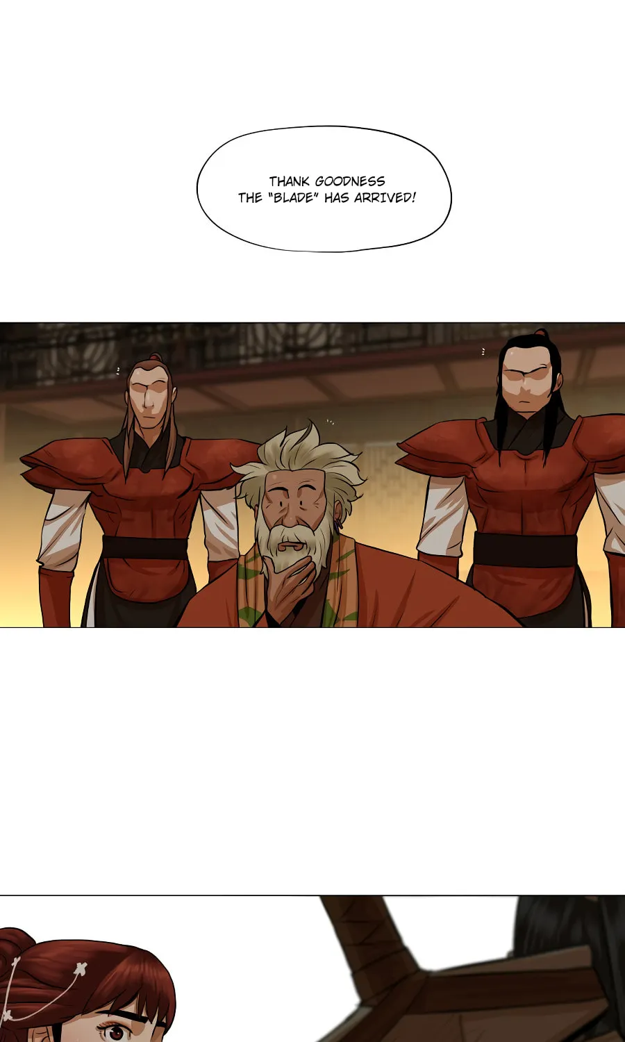 Read Escort Warrior chapter 38 image 21 on Lezhin