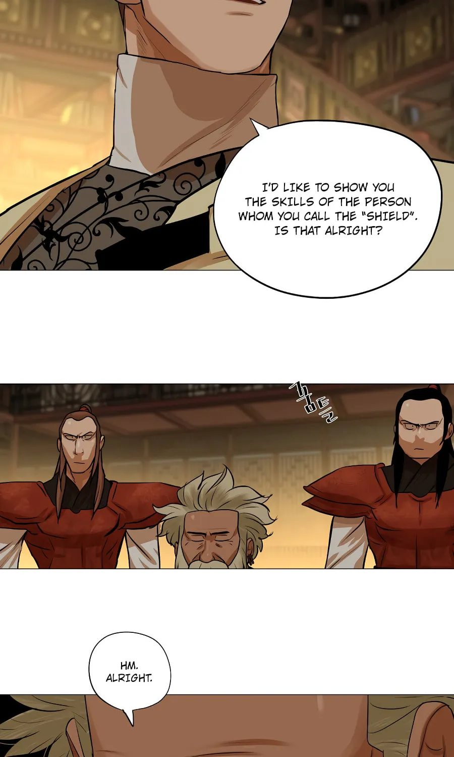 Read Escort Warrior chapter 38 image 27 on Lezhin