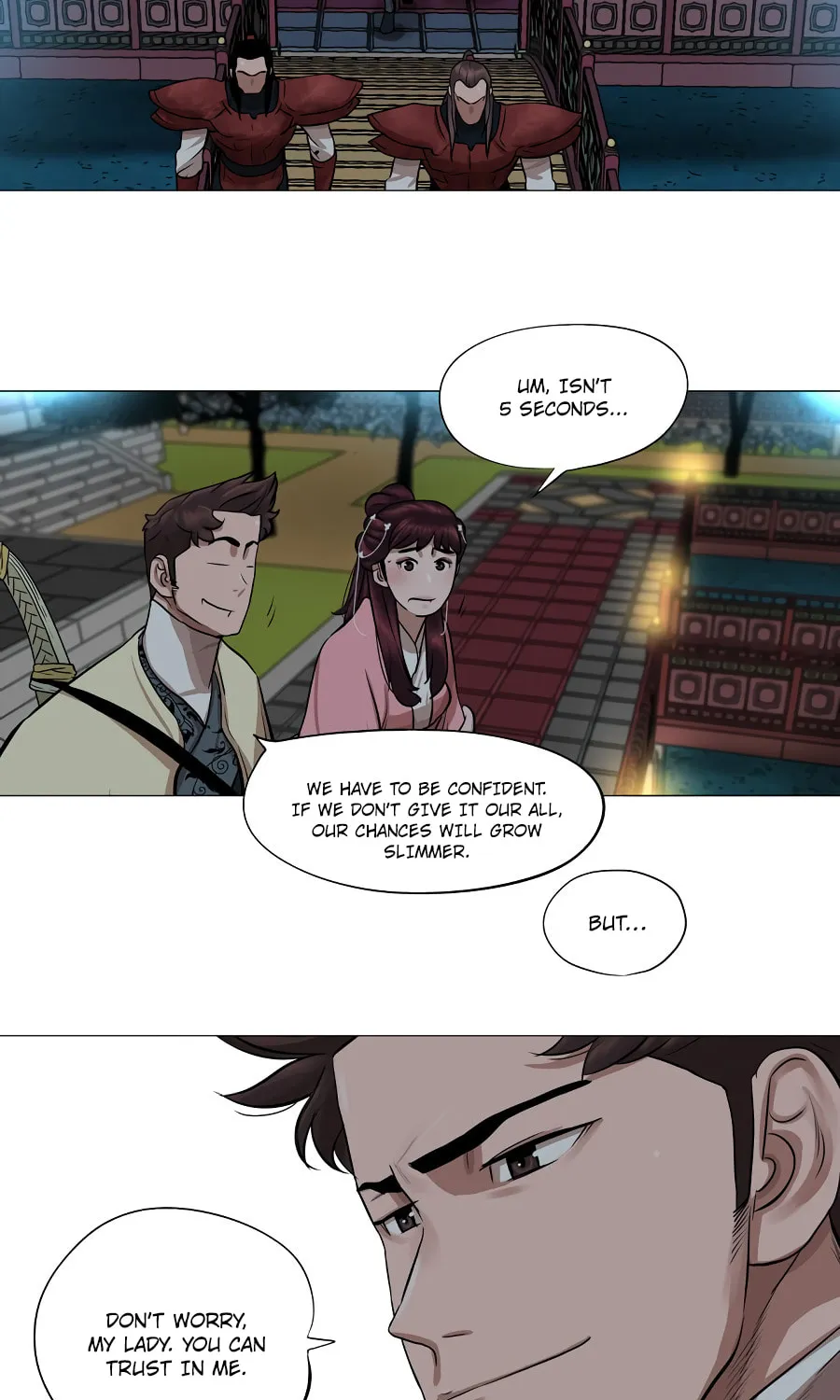 Read Escort Warrior chapter 38 image 34 on Lezhin