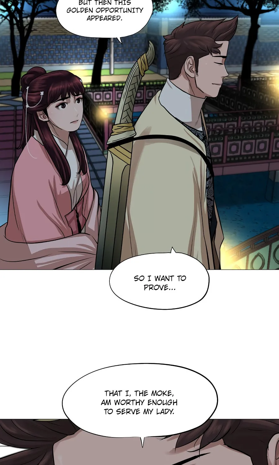 Read Escort Warrior chapter 38 image 36 on Lezhin