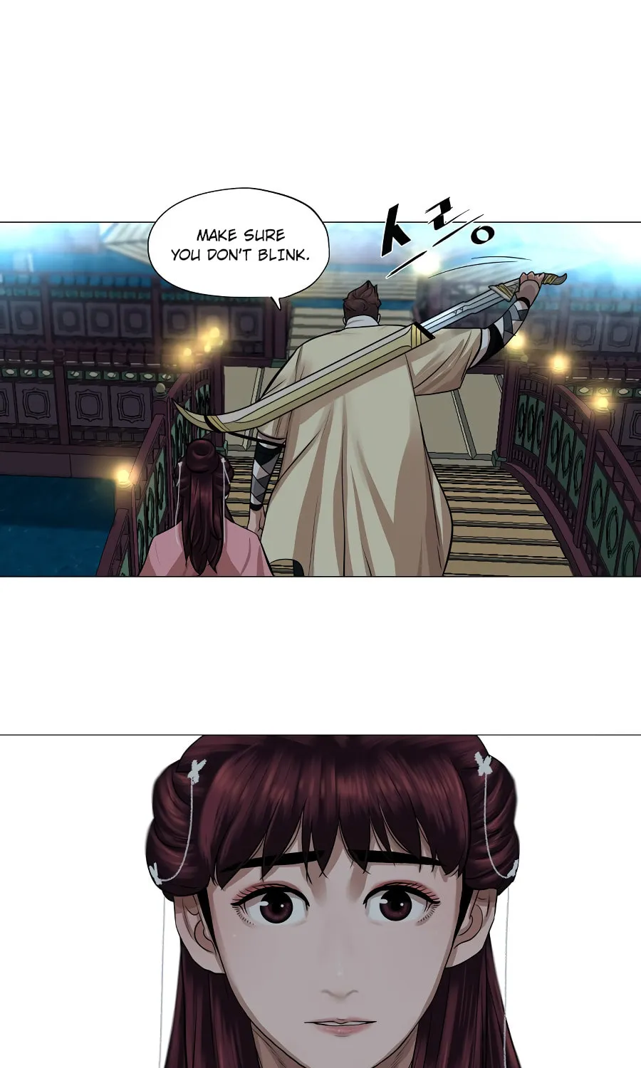 Read Escort Warrior chapter 38 image 38 on Lezhin
