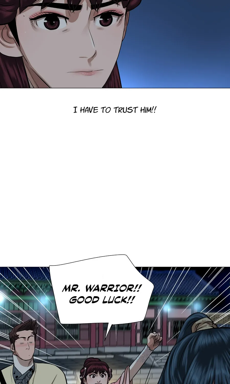 Read Escort Warrior chapter 39 image 8 on Lezhin